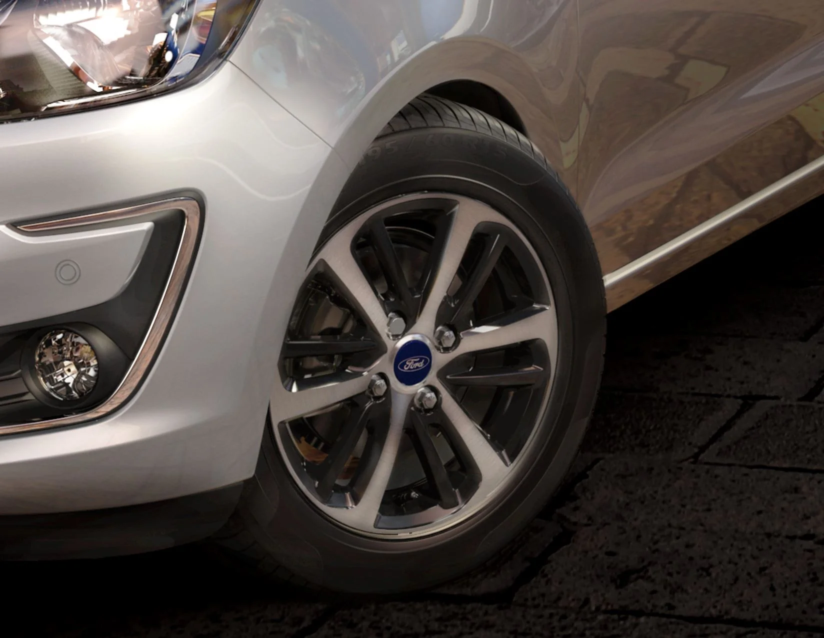 Original Ford KA+ desde 03/2018 Llantas de aleación 15" diseño de 6 x 2 radios