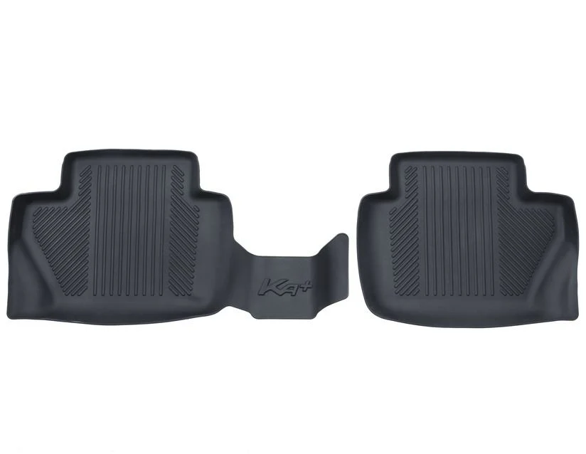 Original Ford KA+ desde 06/2016 Alfombrillas de goma traseras,en color negro - Image 2