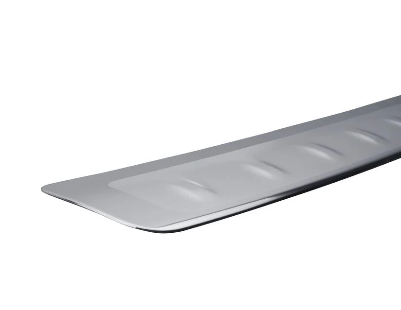 Original Ford Kuga Lámina protectora de paragolpes trasero placa delineada de acero inoxidable. - Image 6