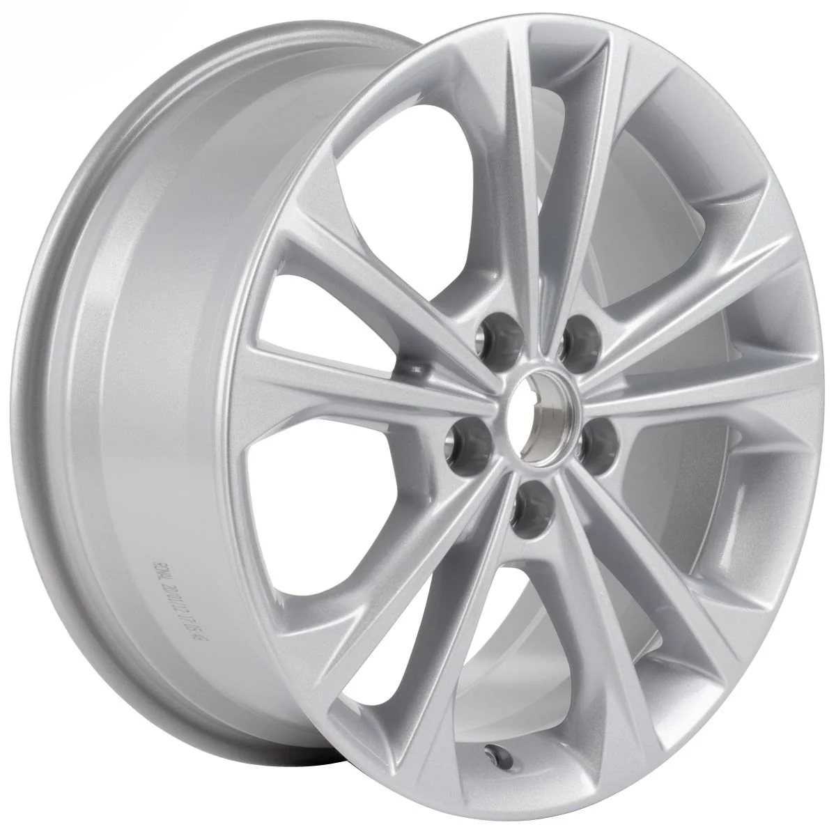 Original Ford Kuga Llantas de aleación 17" diseño de 5 x 2 radios - Image 3