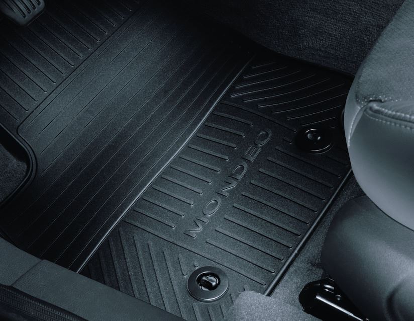 Original Ford Mondeo 03/2007-08/2014 Alfombrillas de goma delanteras - Image 2