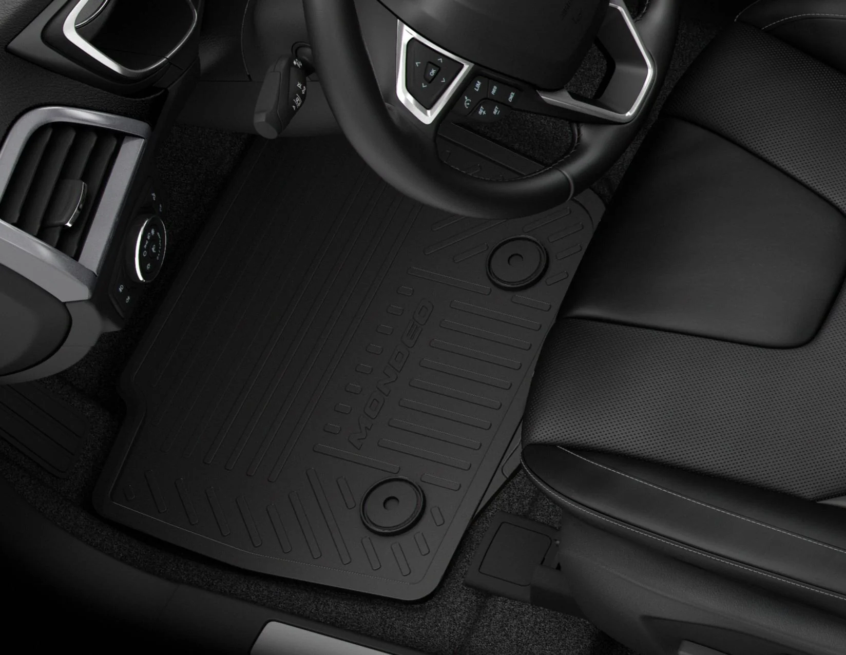 Original Ford Alfombrillas todo tiempo para el frente, negras 2153130