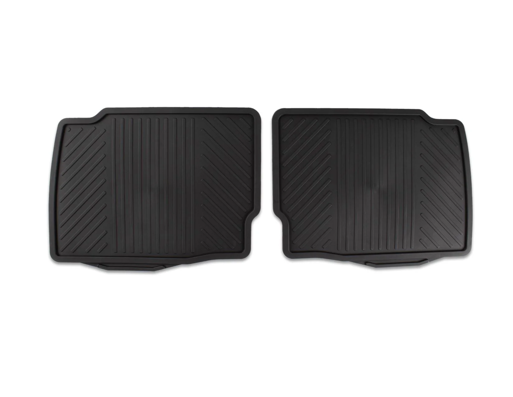 Original Ford Mondeo desde 09/2014 Alfombrillas de goma traseras,en color negro. - Image 7