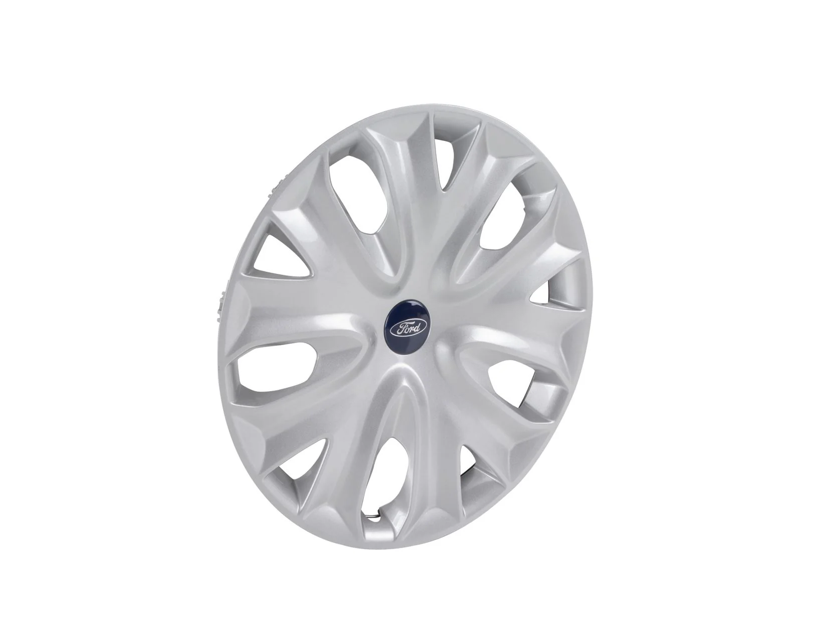 Original Ford Mondeo Mk5 2014+ Tapacubos de rueda de 16" plateado x1 1803887 - Image 3