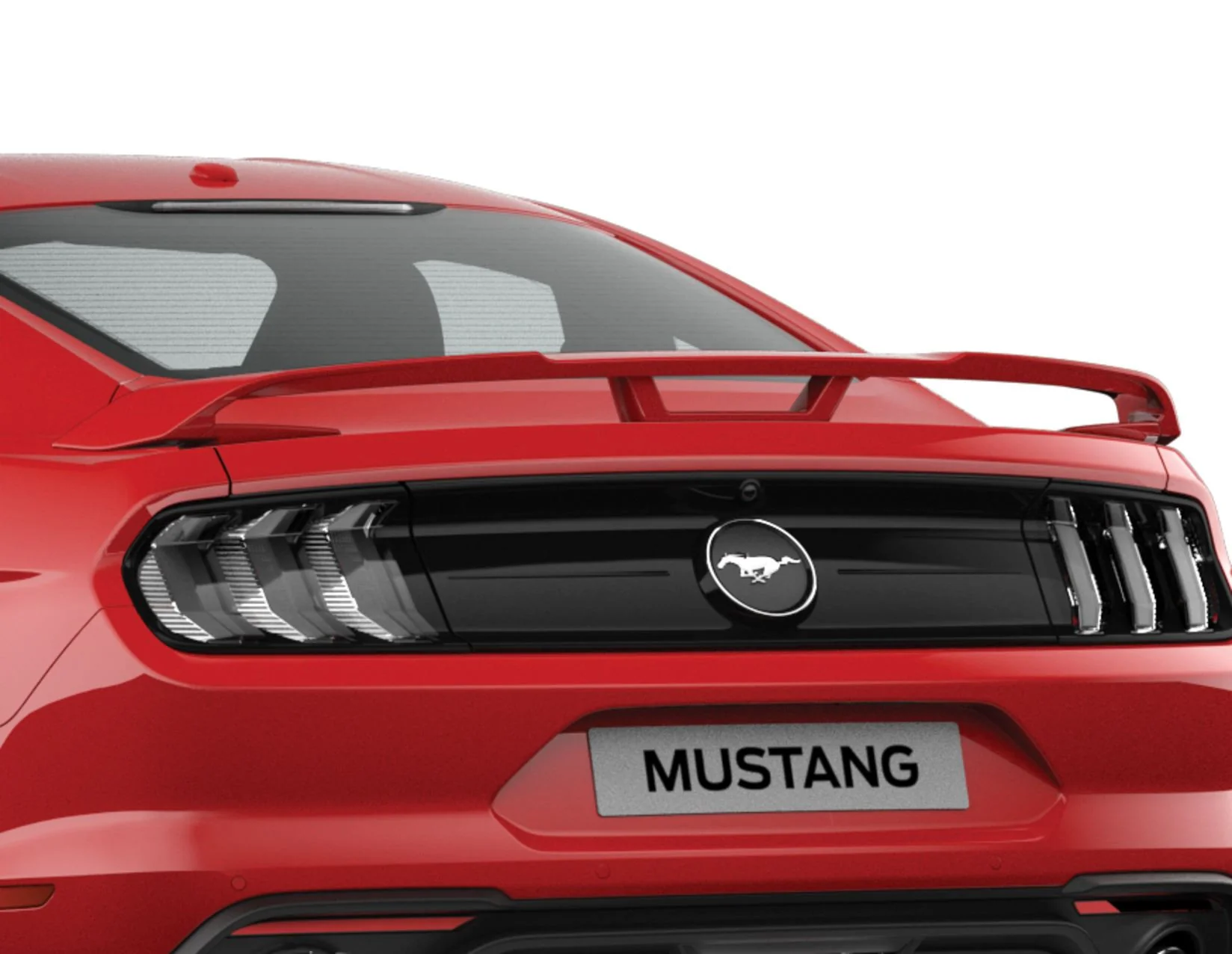 Mustang Alerón trasero