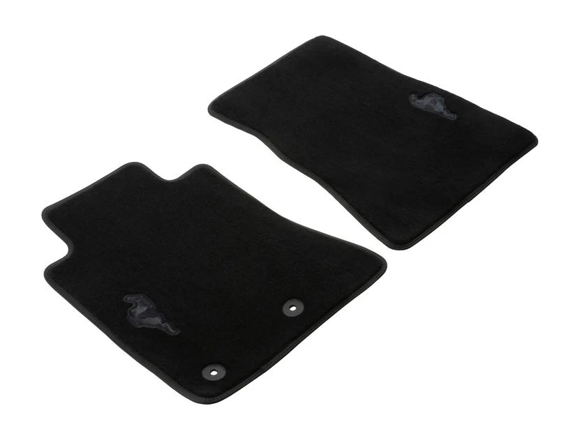 Original Ford Mustang desde 10/2023 Alfombrillas de terciopelo delanteras - Image 2