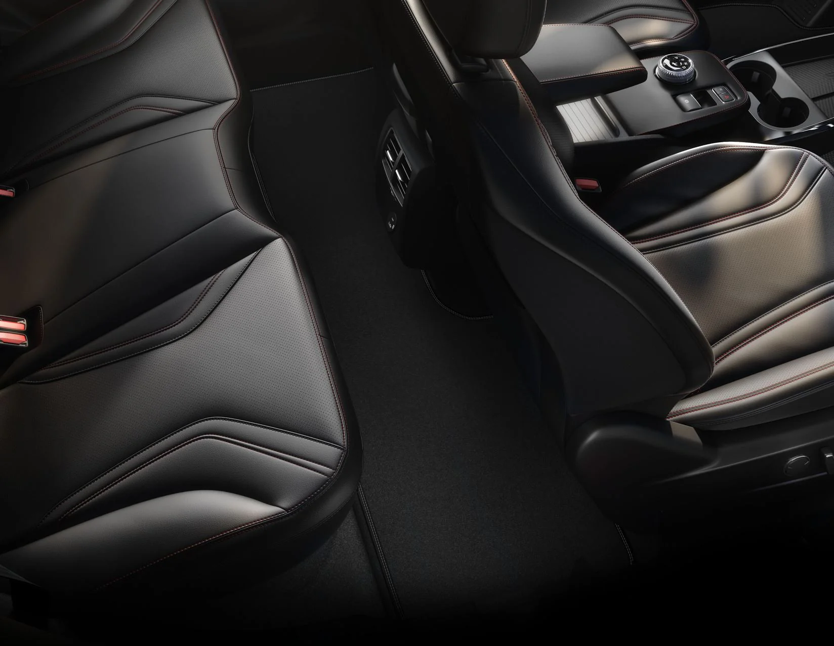 Original Ford Mustang Mach-E Alfombrillas de terciopelo premium traseras