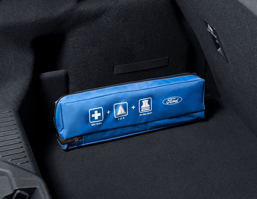 Original Ford Paquete de seguridad premium con bolsa flexible en color azul. - Image 12