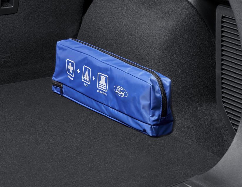 Original Ford Paquete de seguridad premium con bolsa flexible en color azul. - Image 17