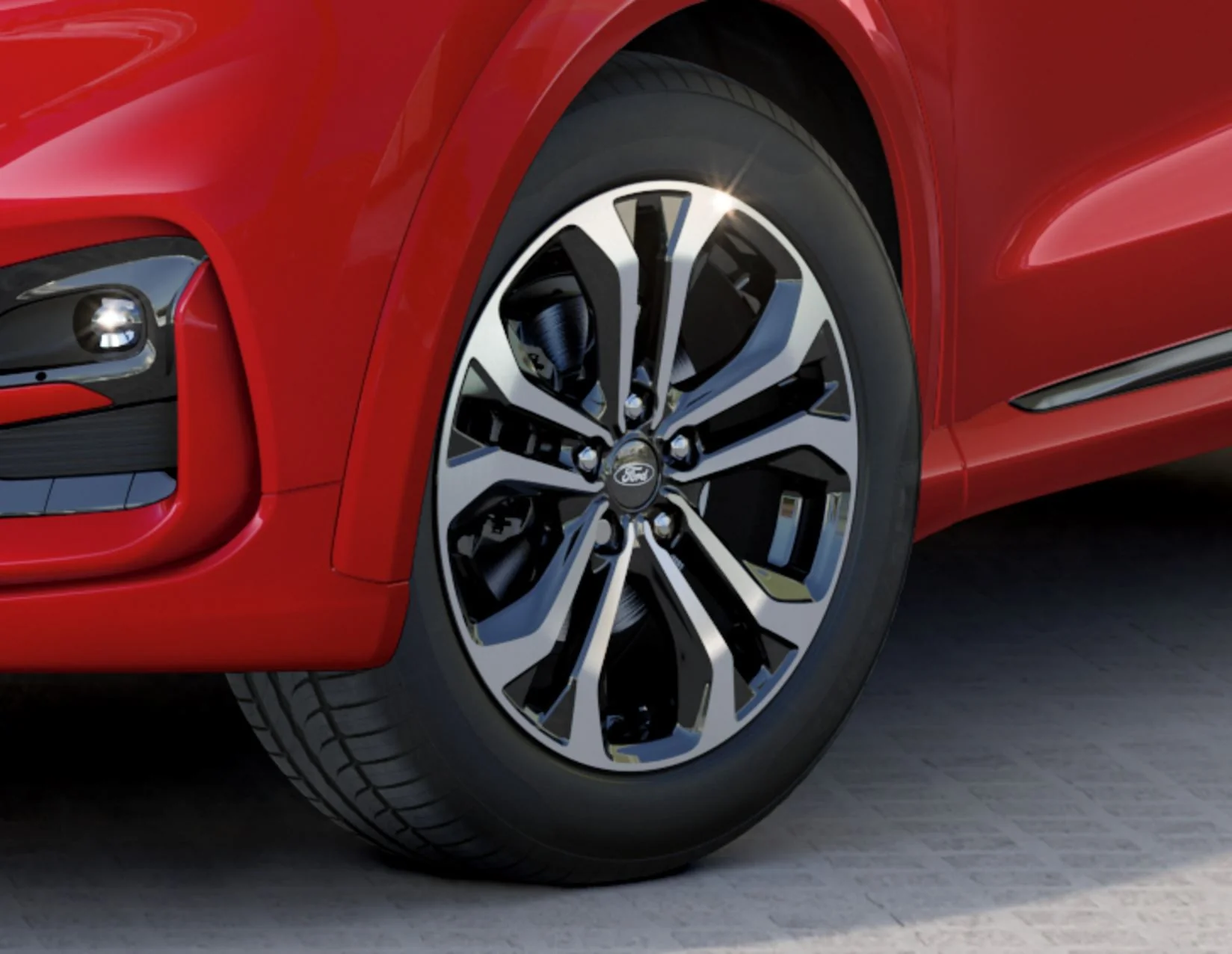Original Ford Puma desde 10/2019 Llantas de aleación 17" diseño de 5 x 2 radios
