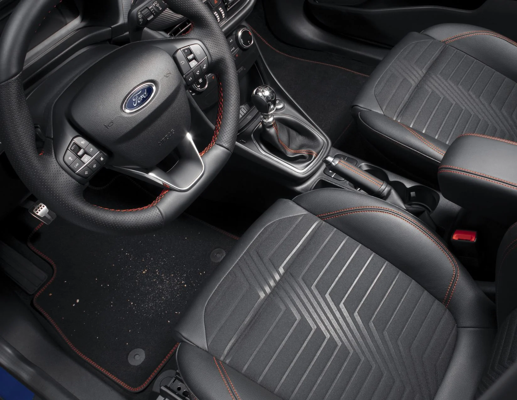 Original Ford Puma/Fiesta Alfombrillas de terciopelo delanteras - Image 12