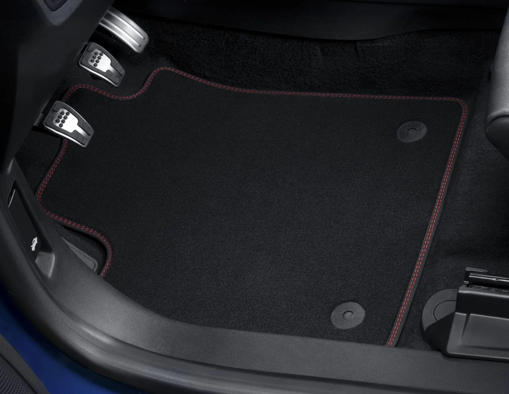 Original Ford Puma/Fiesta Alfombrillas de terciopelo delanteras - Image 8