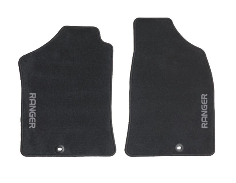 Original Ford Ranger 01/2006-12/2011 Alfombrillas de terciopelo delanteras - Image 2
