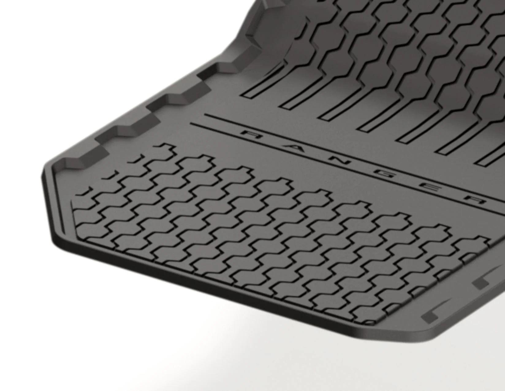 Original Ford Ranger 01/2012-06/2022 Alfombrillas de goma delanteras - Image 3