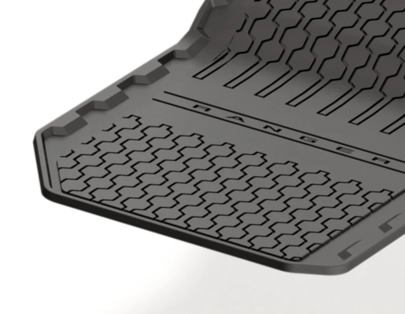 Original Ford Ranger 01/2012-06/2022 Alfombrillas de goma delanteras - Image 4