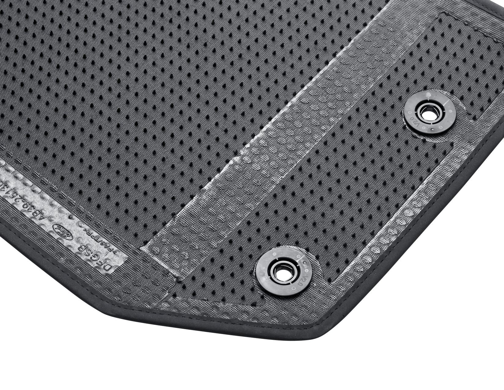 Original Ford Ranger 01/2012-06/2022 Alfombrillas de terciopelo delantera - Image 6