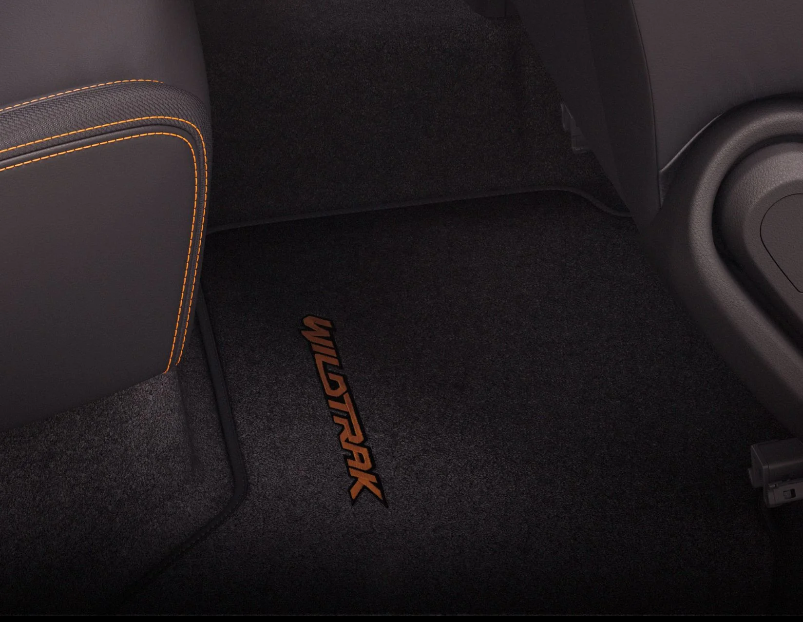 Original Ford Ranger 01/2012-06/2022 Alfombrillas de terciopelo traseras - Image 3