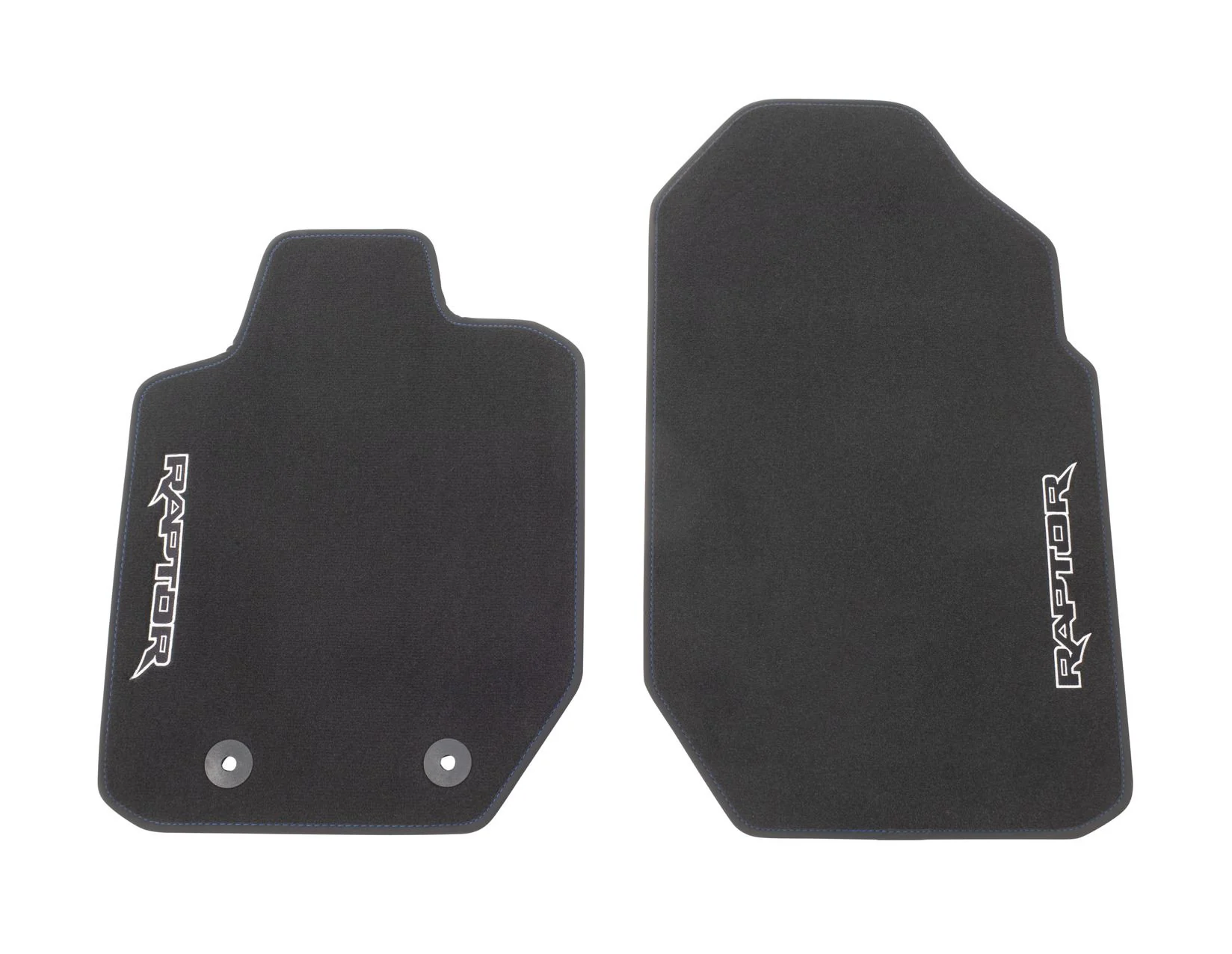 Original Ford Ranger 02/2019-06/2022 Alfombrillas de terciopelo color negro