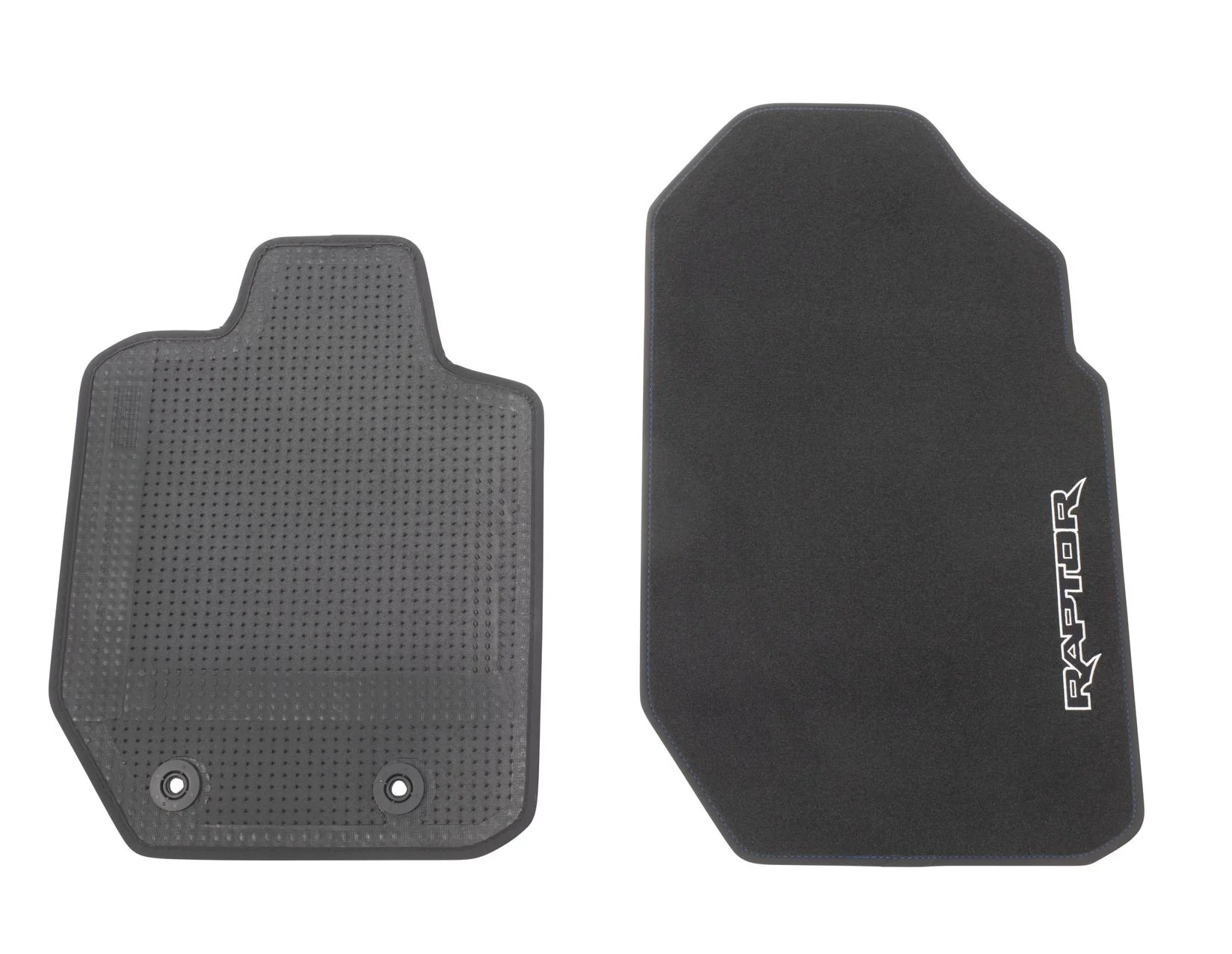 Original Ford Ranger 02/2019-06/2022 Alfombrillas de terciopelo color negro - Image 3