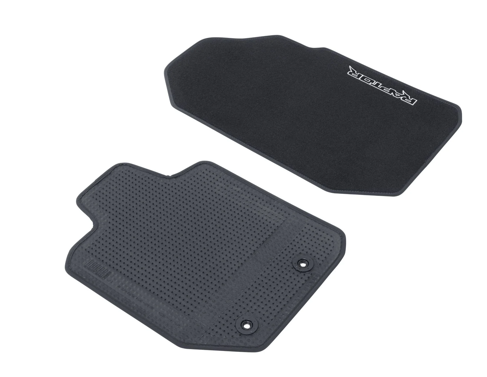 Original Ford Ranger 02/2019-06/2022 Alfombrillas de terciopelo color negro - Image 5