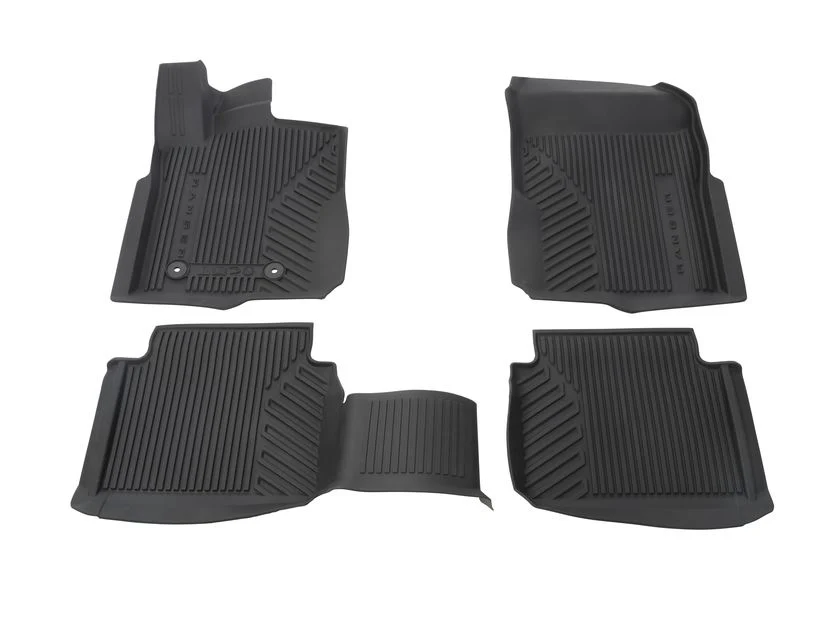 Kit de alfombrillas de goma delanteras y traseras Ranger automática 2022+ negro excepto Raptor y Platinum - Image 10