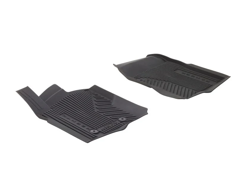 Kit de alfombrillas de goma delanteras y traseras Ranger automática 2022+ negro excepto Raptor y Platinum - Image 12