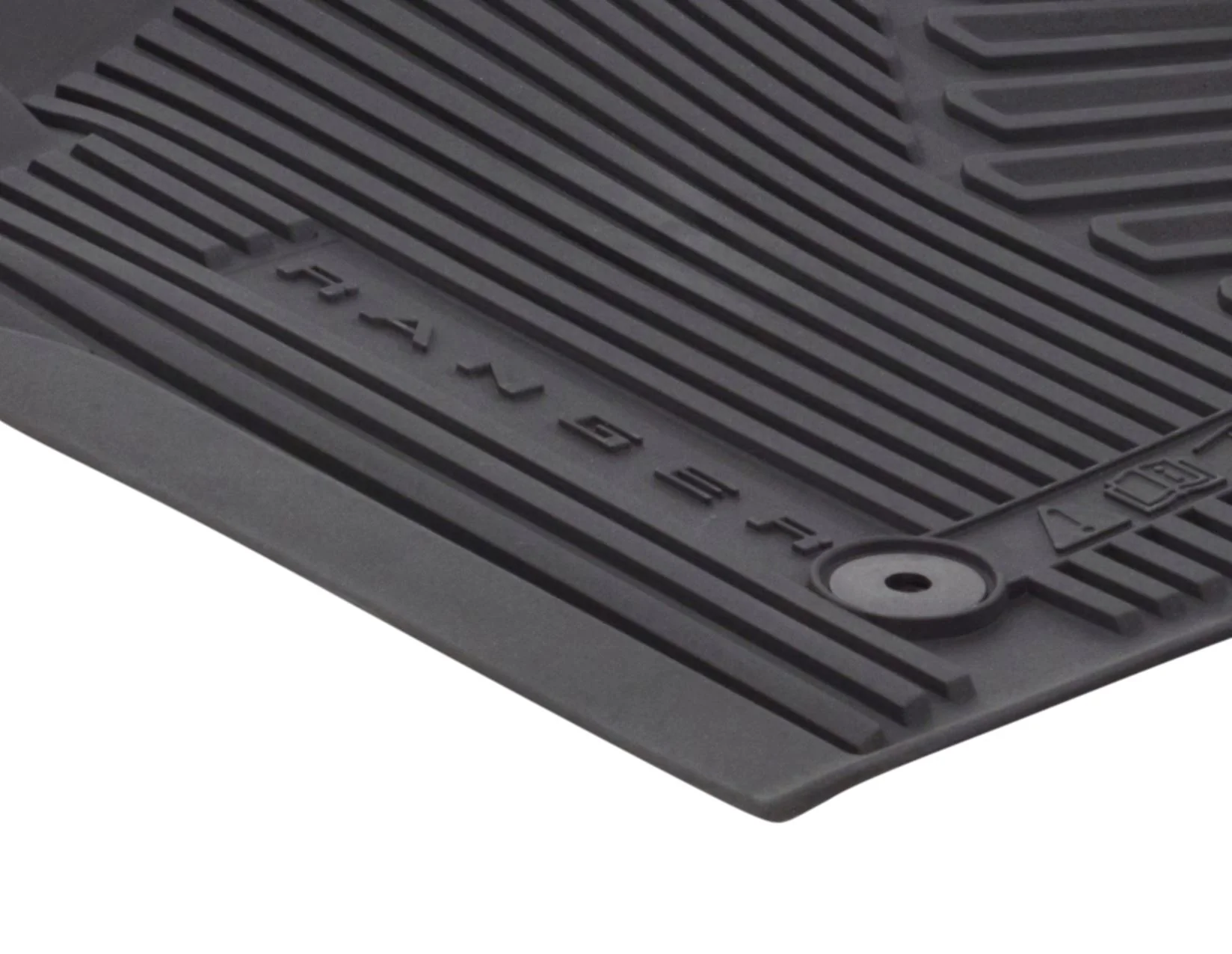 Kit de alfombrillas de goma delanteras y traseras Ranger automática 2022+ negro excepto Raptor y Platinum - Image 7