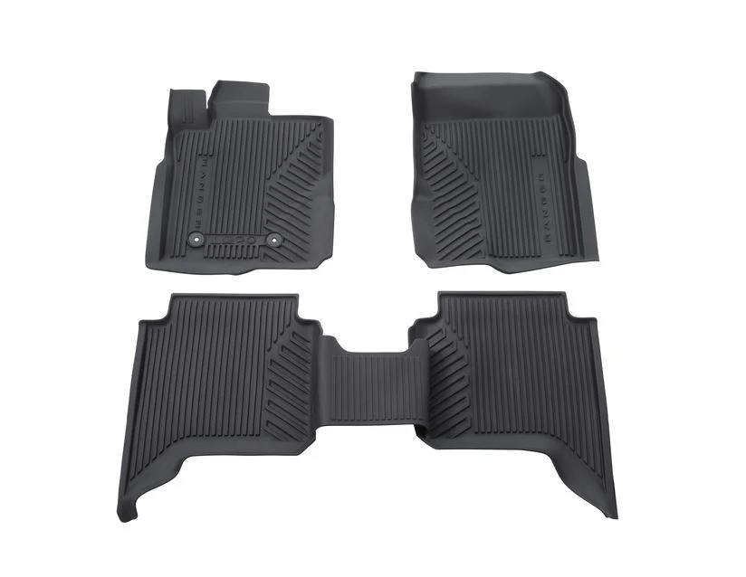 Original Ford Ranger/Raptor 2022+ Alfombrillas todo tiempo para el frente y atrás 2587159 - Image 10