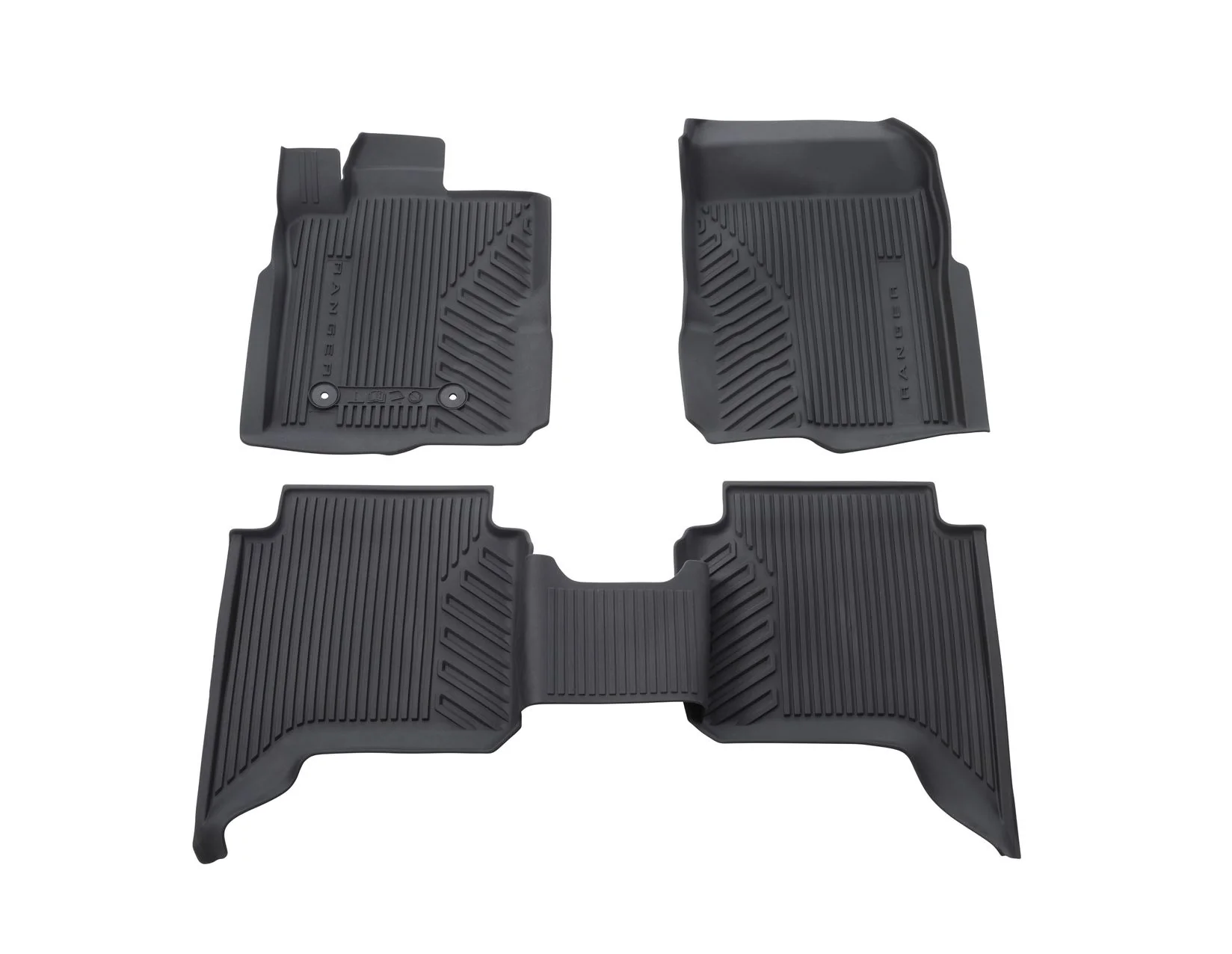 Original Ford Ranger/Raptor 2022+ Alfombrillas todo tiempo para el frente y atrás 2587159 - Image 5