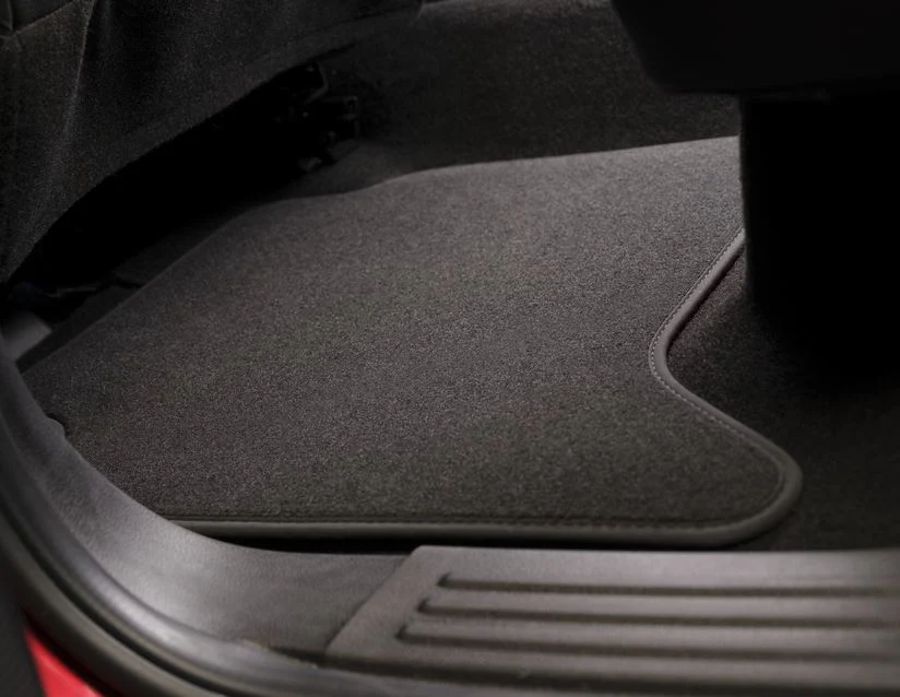Original Ford Ranger desde 06/2022 Alfombrillas de moqueta traseras,en negro - Image 9