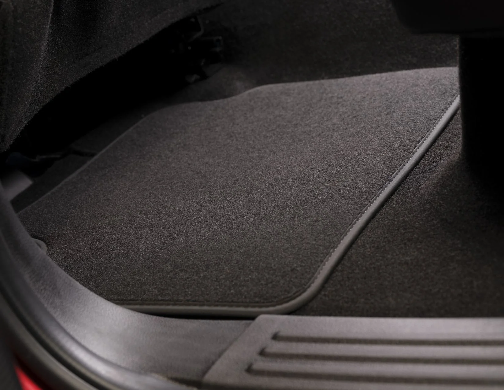 Alfombrillas de moqueta traseras Ranger Super Cab 2022+ negras excepto Raptor y Platinum