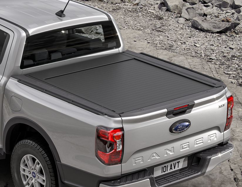 Original Ford Ranger desde 06/2022 Funda de maletero enrollable en color negro - Image 2