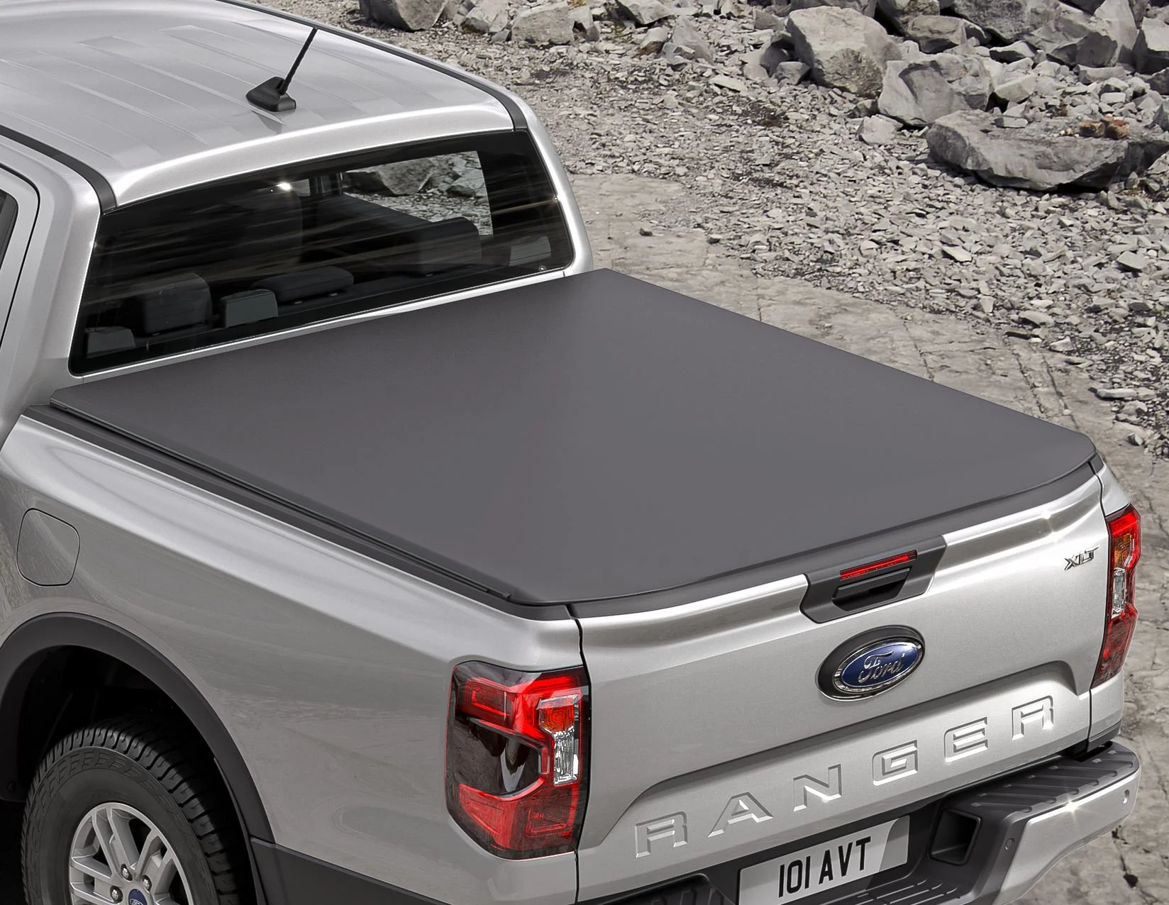 Original Ford Ranger desde 06/2022 Funda de maletero flexible negro