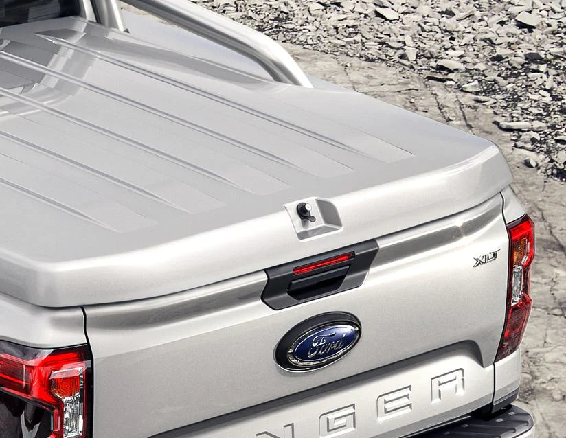 Original Ford Ranger desde 06/2022 Funda de maletero rígida Moondust Silver - Image 8