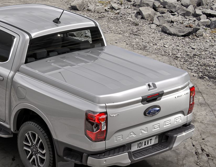 Original Ford Ranger desde 06/2022 Funda de maletero rígida Moondust Silver - Image 2