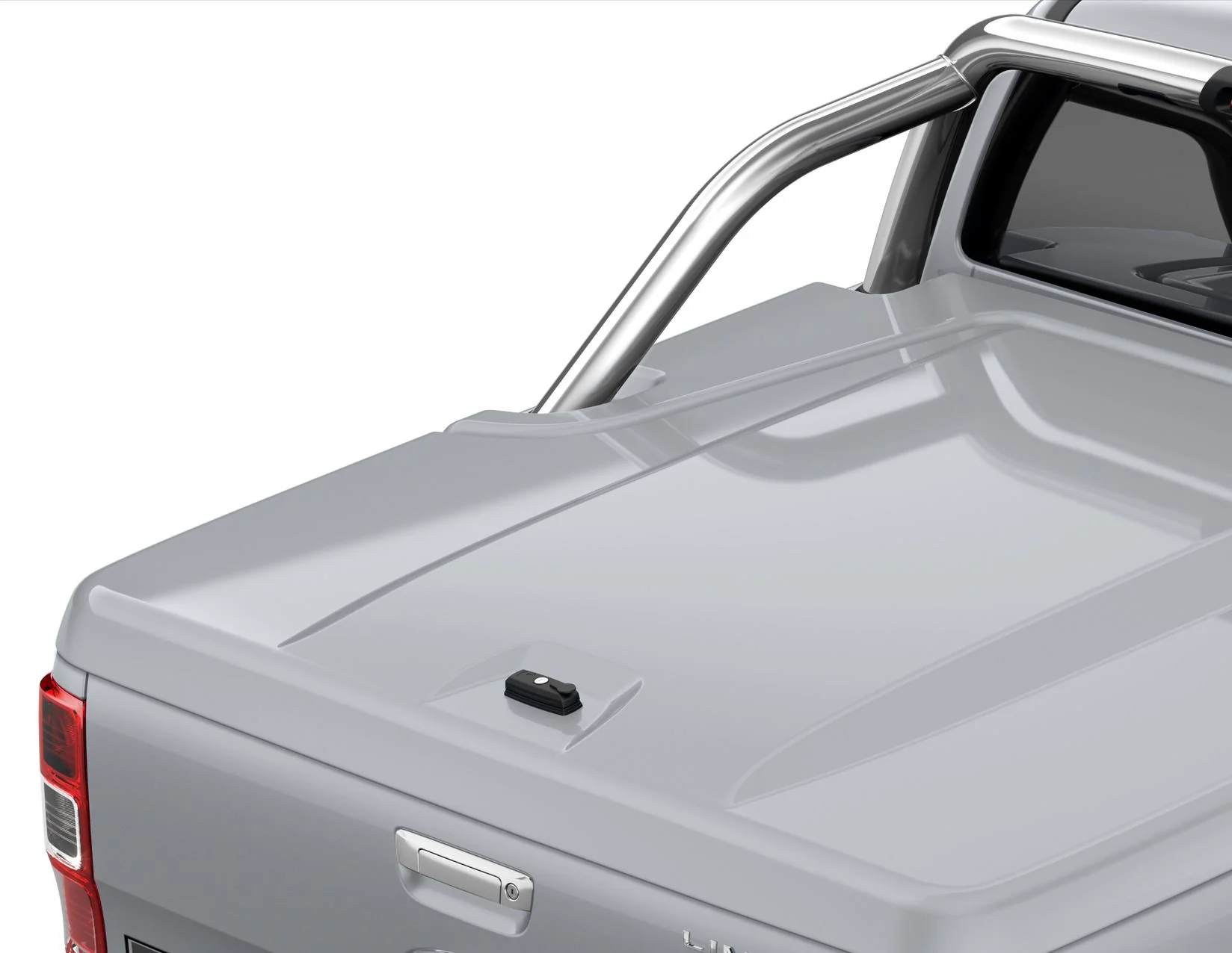 Original Ford Ranger Funda de maletero rígida en color plata Moondust.