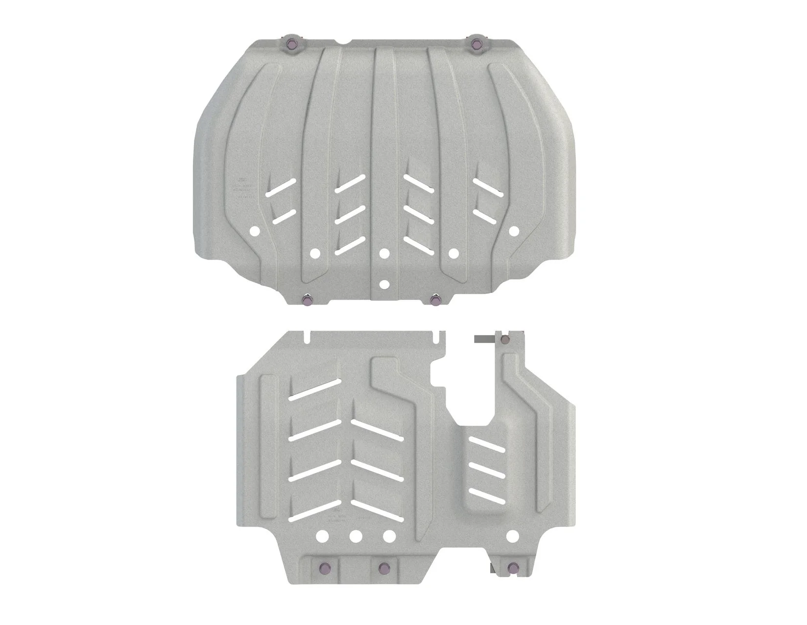 Original Ford Ranger Protector de bajos kit para motor y radiador,de aluminio. - Image 3