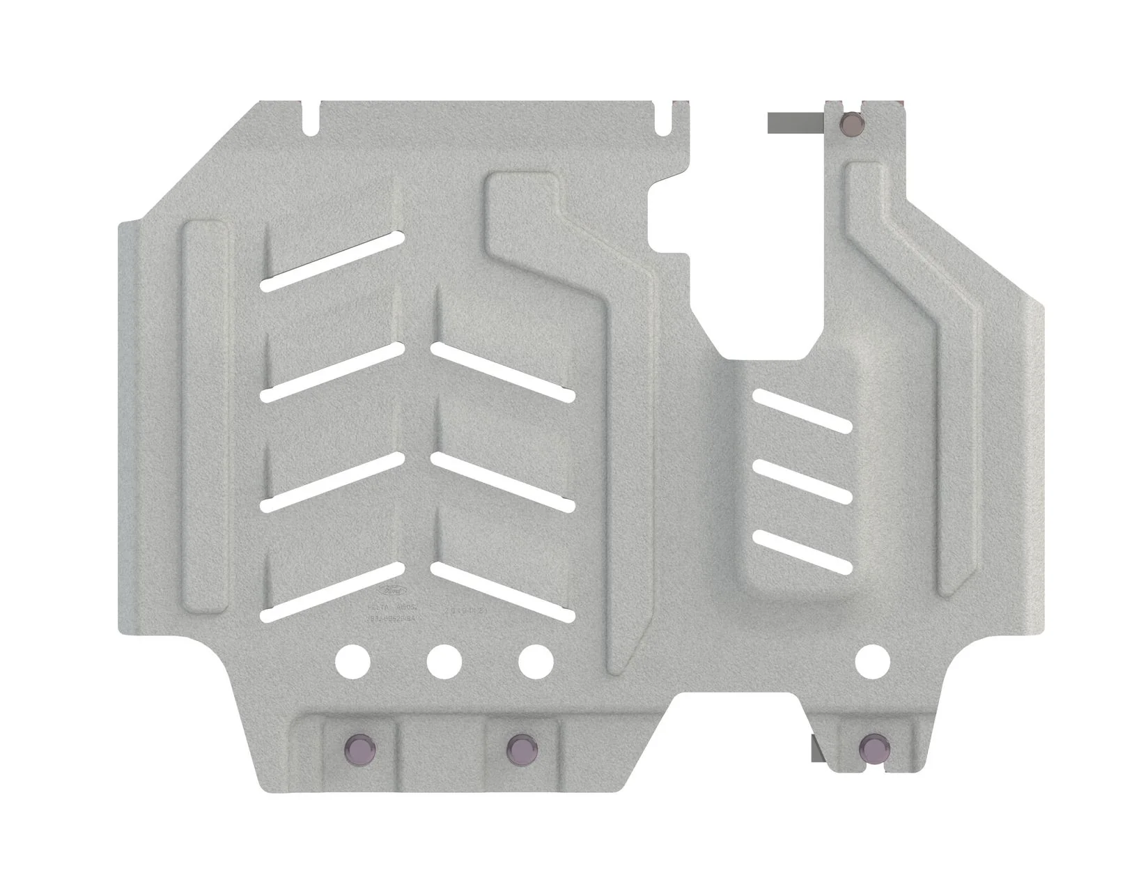 Original Ford Ranger Protector de bajos kit para motor y radiador,de aluminio. - Image 5