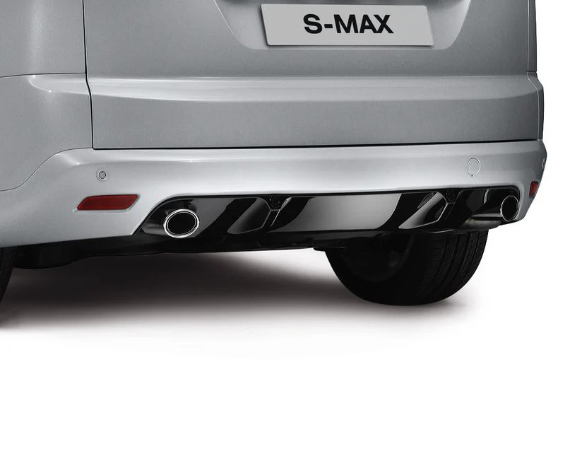 Original Ford S-MAX 03/2010-04/2015 Paragolpes trasero con difusor integrado. - Image 4