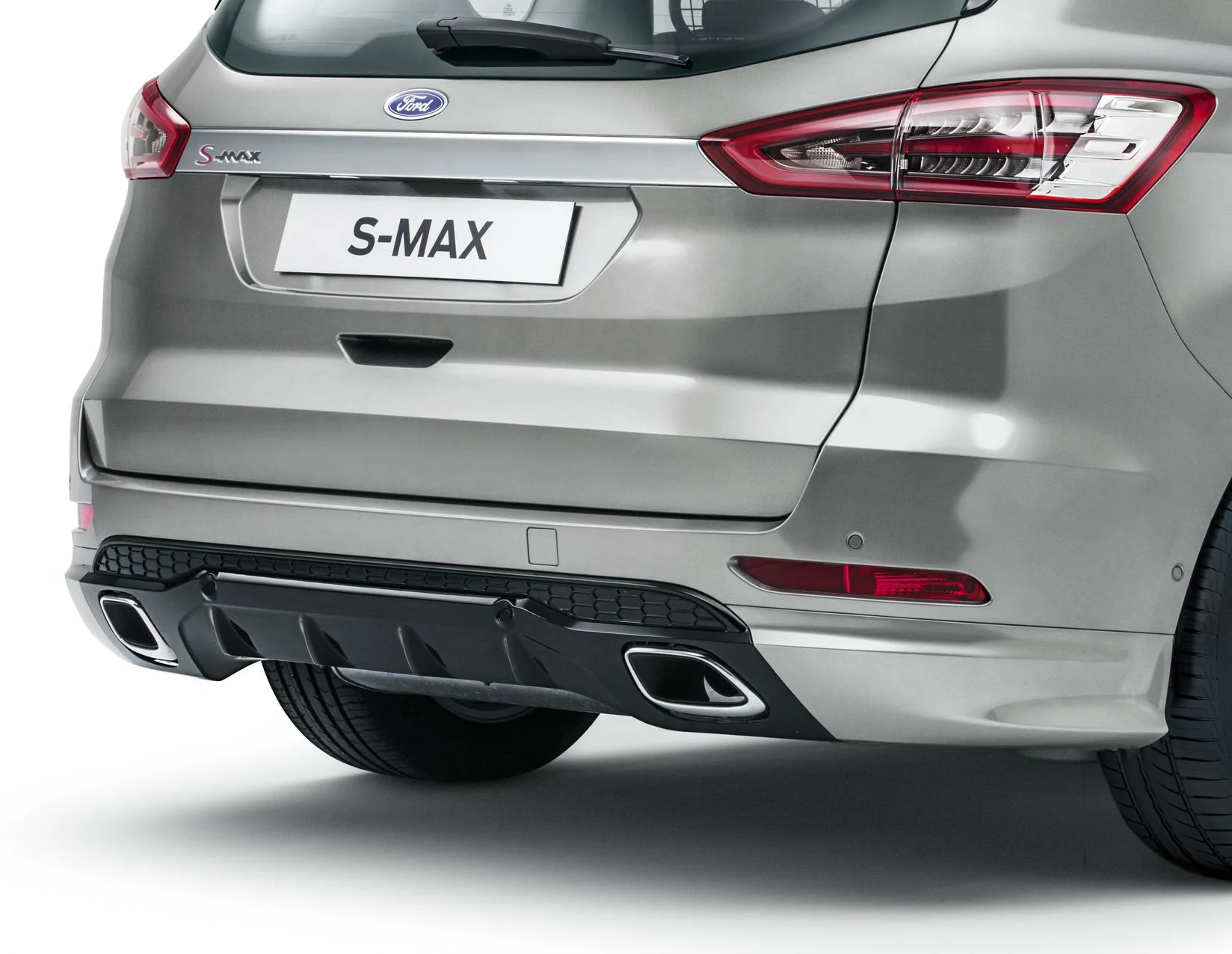Original Ford S-MAX desde 05/2015 Faldón paragolpes trasero para lado izquierdo. - Image 3