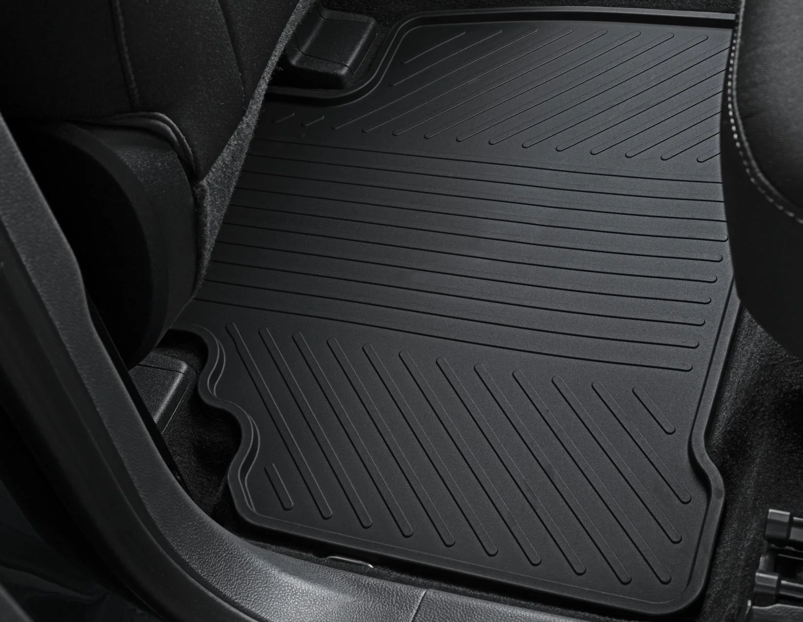 Original Ford Galaxy S-Max Mk4 2015+ Alfombrillas de goma del piso del coche 2ª fila 1948147 - Image 4