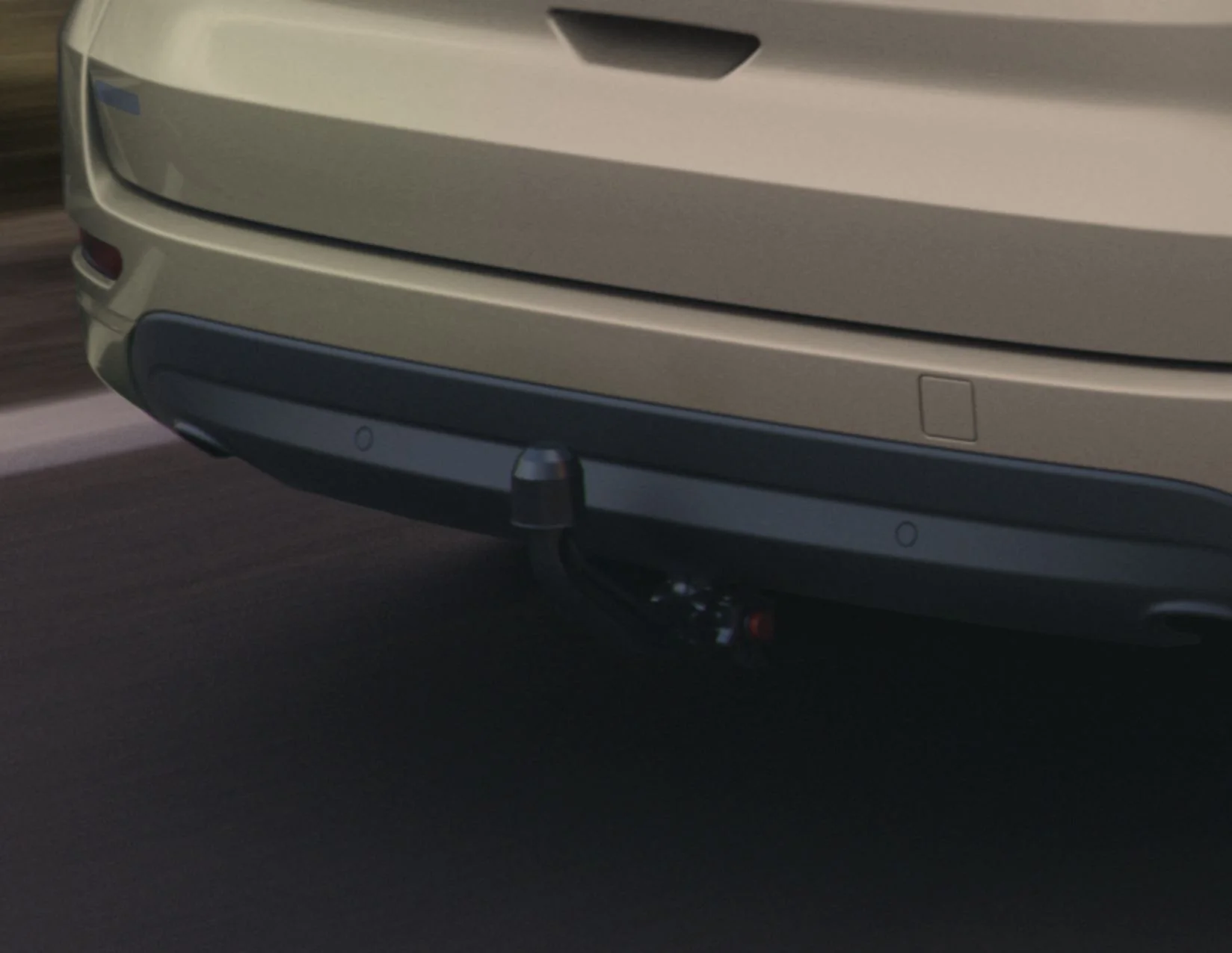 Original Ford S-MAX/Galaxy Gancho de remolque desmontable