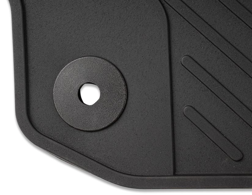 Original Ford Transit Tourneo Custom 2018+ Alfombrilla de goma para el piso trasero fila 2 2209394 - Image 8