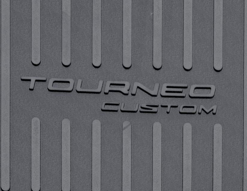 Original Ford Transit Tourneo Custom 2018+ Alfombrilla de goma para maletero trasero SWB 2333669 - Image 7