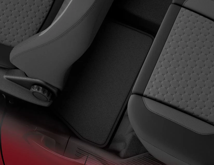 Original Ford Tourneo/Transit Courier Alfombrillas de moqueta traseras - Image 7