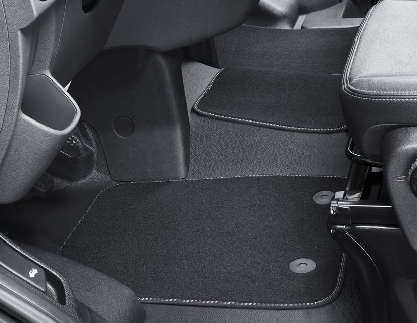 Original Ford Juego de alfombra de piso delantera Velour negro AMkK2JB130B18MA3JA6 2362483 - Image 15