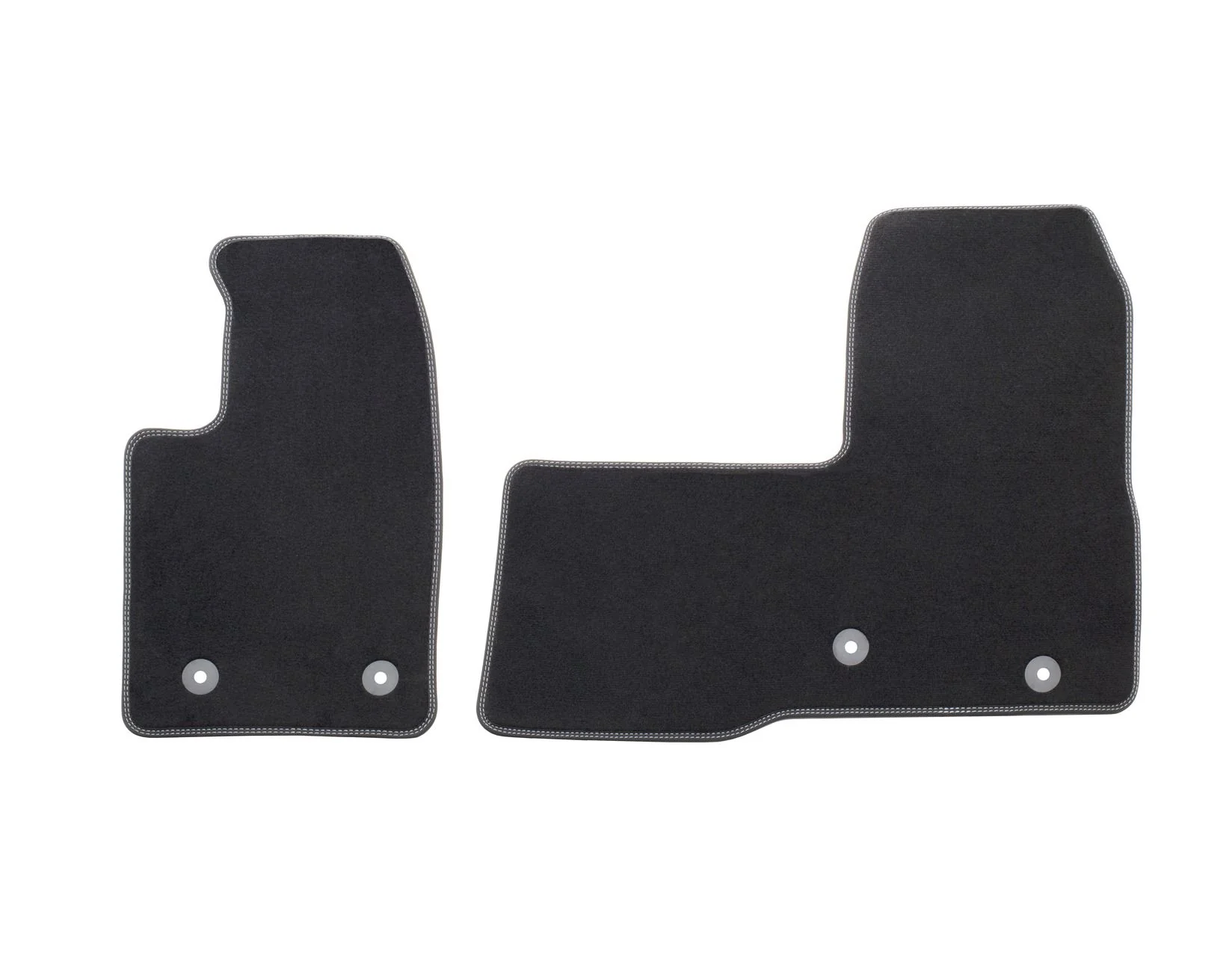 Original Ford Juego de alfombra de piso delantera velour negro AMkK2JB130B18SA3JA6 2362480 - Image 3