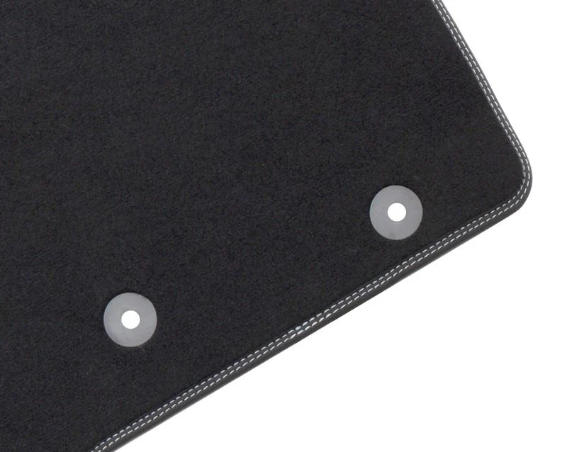Original Ford Juego de alfombra de piso delantera velour negro AMkK2JB130B18SA3JA6 2362480 - Image 7