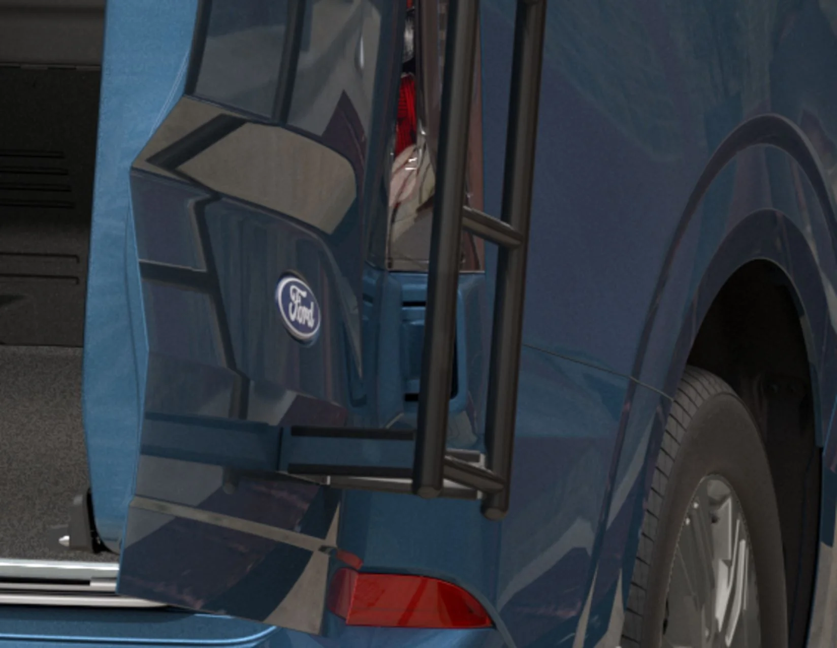 Original Ford Transit Custom desde 09/2023 Escalera trasera - Image 4