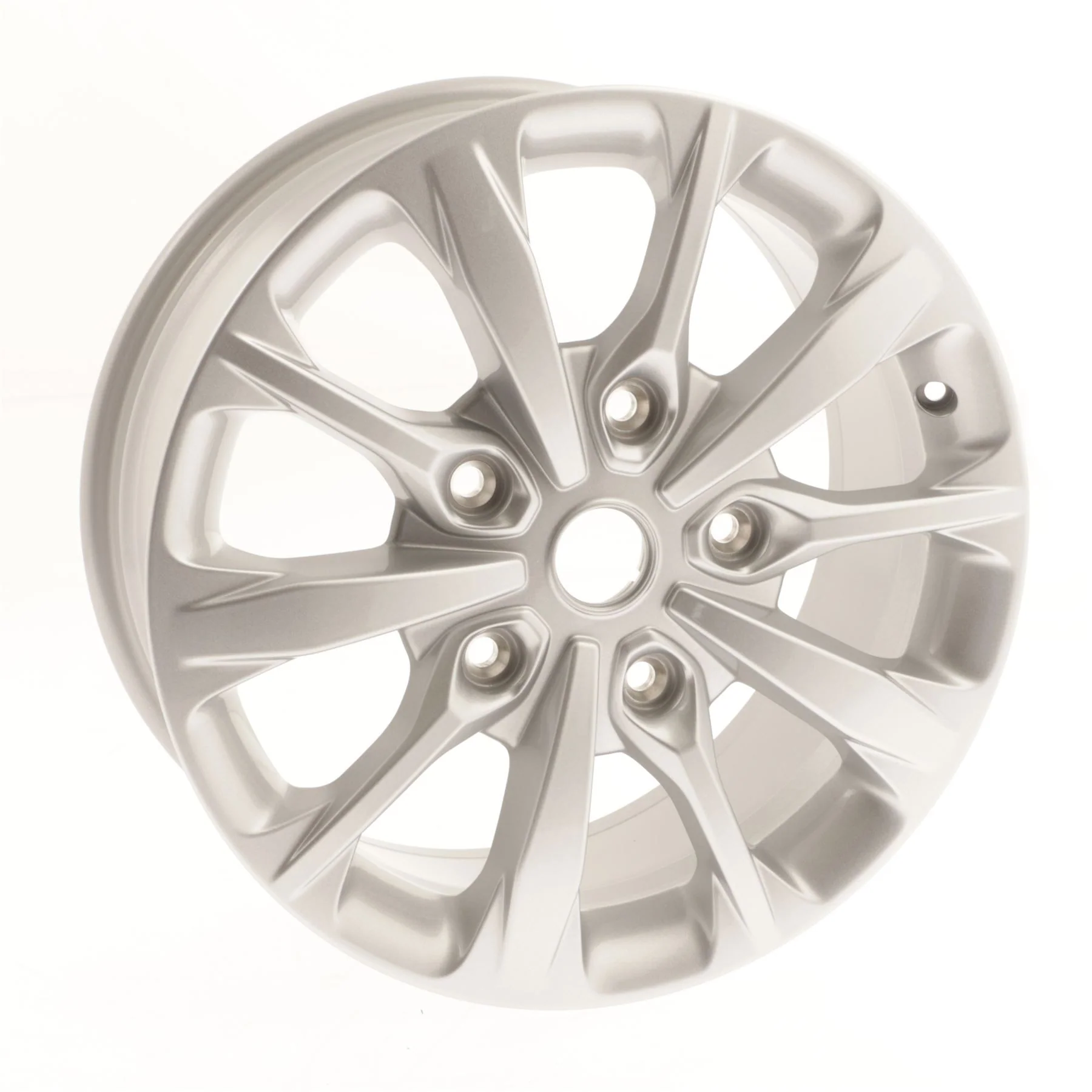 Original Ford Transit Custom 2012+ Rueda de aleación de 18" 10 radios 7.5Jx18 plateada 1775678 - Image 5